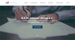 Desktop Screenshot of afm-adviser-group.cz